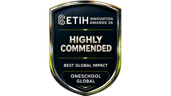 OneSchool Global Highly Commended in Global EdTech Awards 