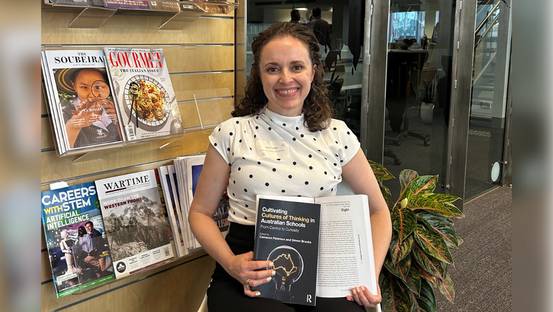 April Taylor inspires deeper thinking in the classroom