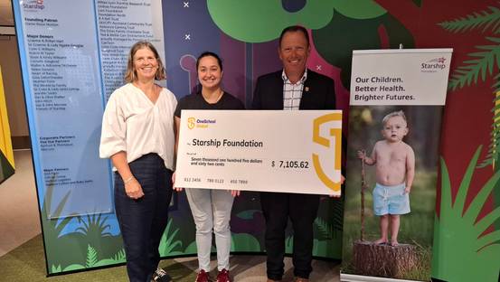 OneSchool Global raises over $7,100 for Starship Foundation
