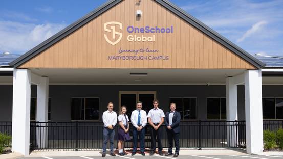 OneSchool Global Maryborough students welcome local MP after demonstrating civic leadership