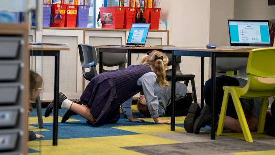Earthquake Preparedness Drill