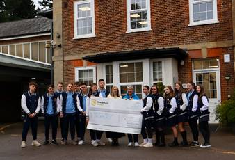 OSG Hindhead students raise £1,000 for children and young people charity