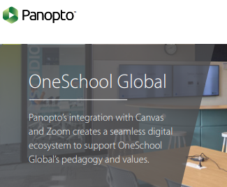 OneSchool Global Panopto Case Study