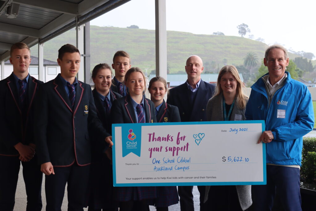 Auckland Students Raise Over $5,600 for Child Cancer Foundation