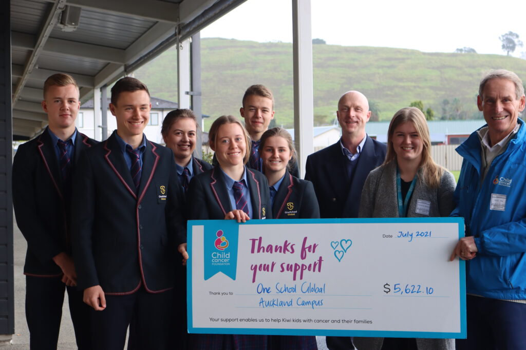 Auckland Students Raise Over $5,600 for Child Cancer Foundation